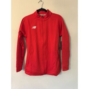Women's NWT New Balance Full Zip Thermal Track Jacket Size Medium